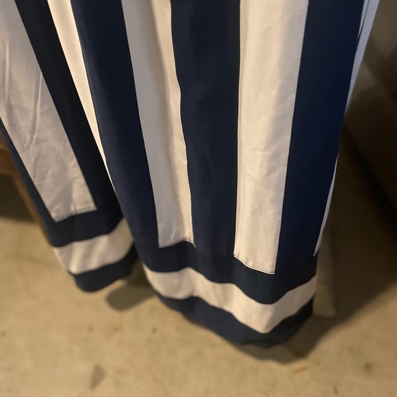 Splendid Navy and White Stripe Ankle Length Dress with tags - Picture 3 of 5